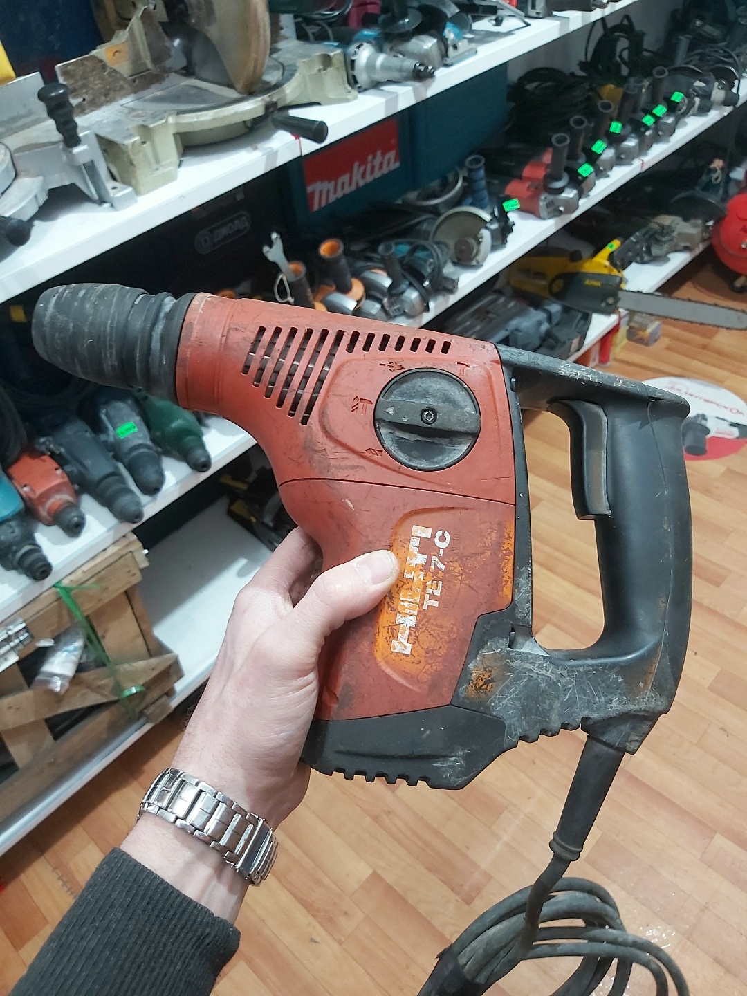 Перфоратор Hilti TE 7 C с патроном
