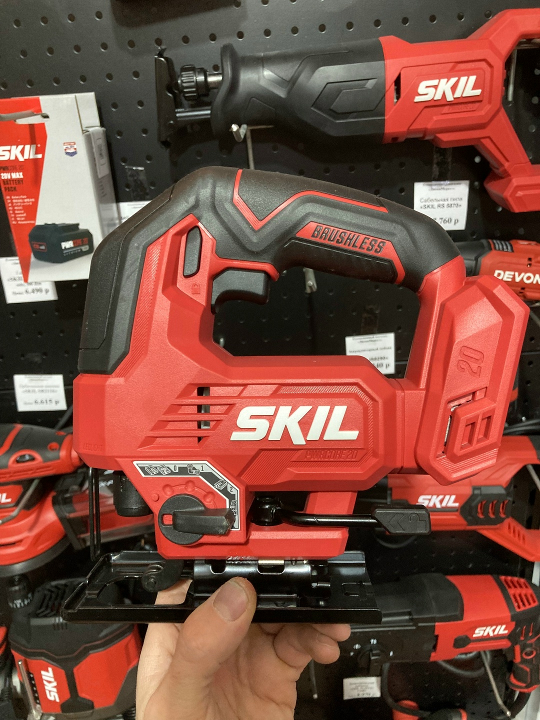 Аккумуляторный лобзик SKIL JSB290 solo