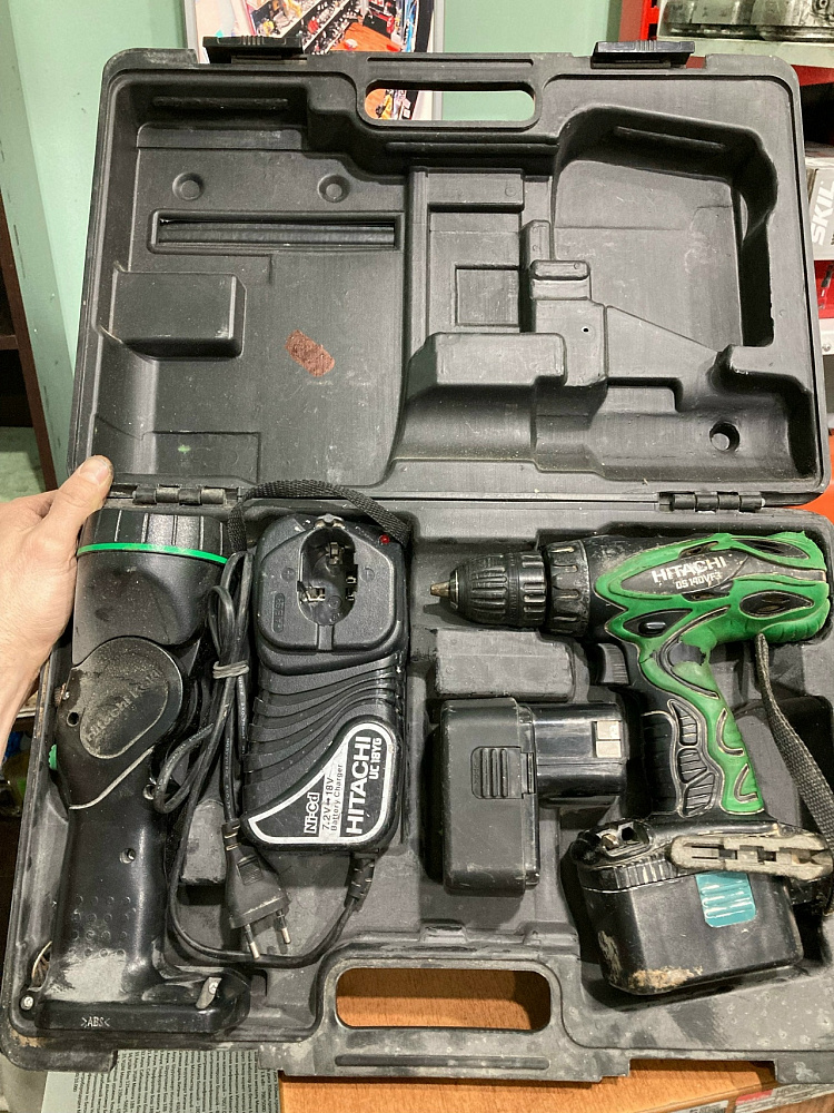 шуруповёрт hitachi 14,4 