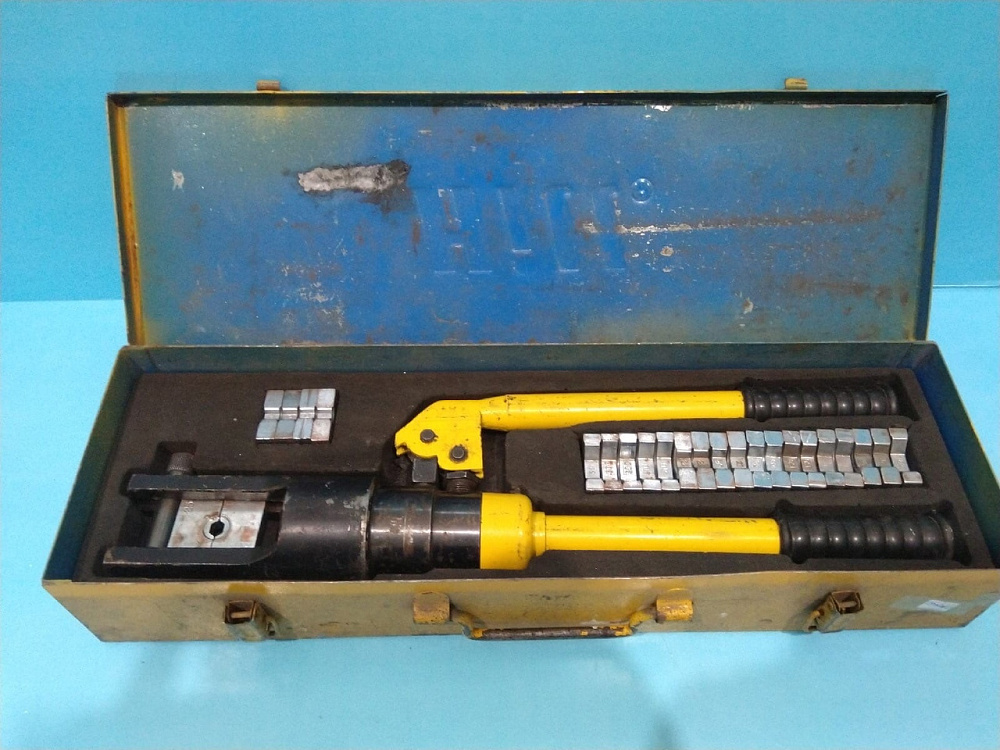 гидравлический ручной пресс "квт пгр-300"