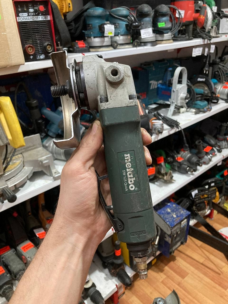 пневмошлифмашинка metabo dw 125 quick