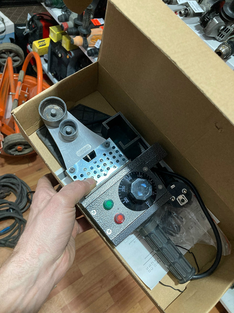 паяльник для пвх-труб оптима so-wp100k