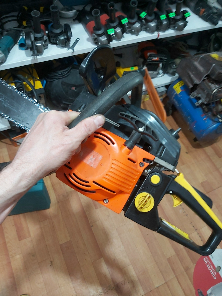 бензопила huter bs-52m