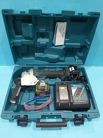 аккумуляторная болгарка makita dga504